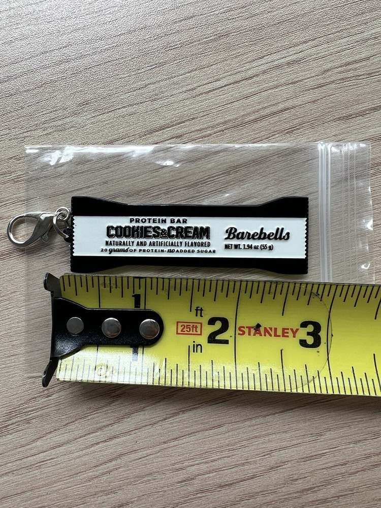 Exclusive Barebells Protein Bars Keychains And Stickers
