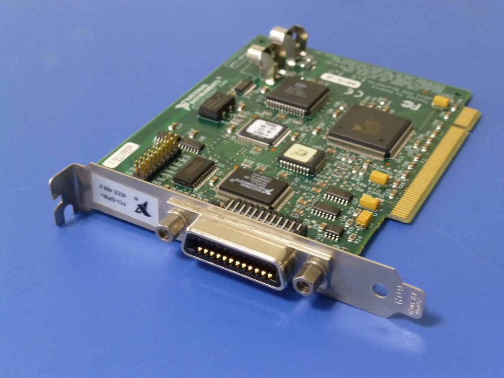 National Instruments PCI-GPIB+ Controller / Analyzer Card 183617-02