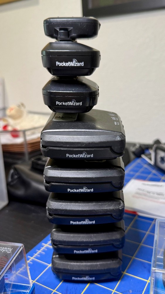 PocketWizard Wireless Flash/Camera Trigger Kit NIKON Flex TT5 Mini TT1 AC3