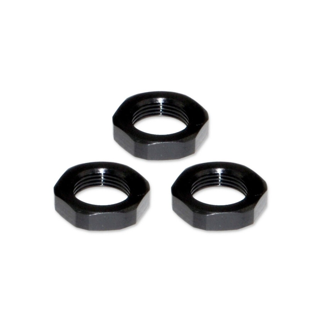 3PC Steel Jam Nut For 1/2x28 TPI 5/8x24 TPI Variations Thread