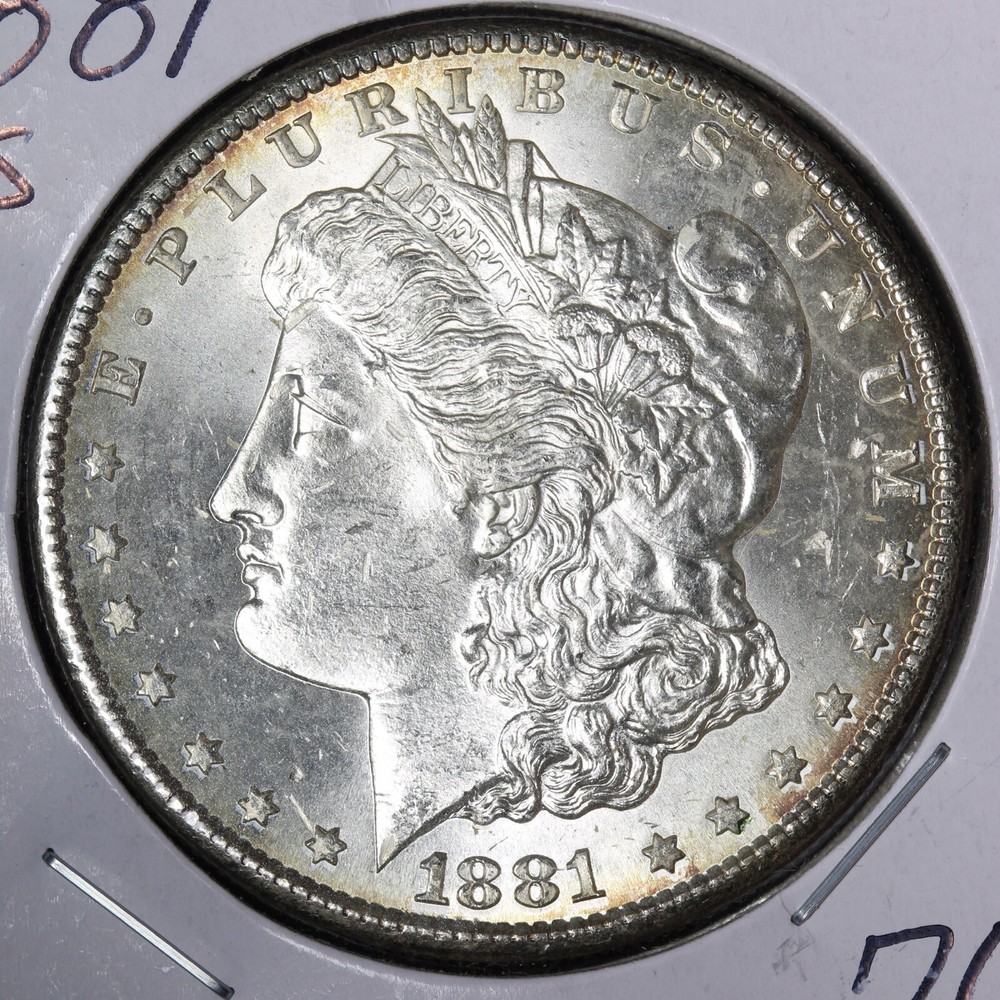 1881-S Morgan Silver Dollar BU *UNCIRCULATED* MS E343 KDHB