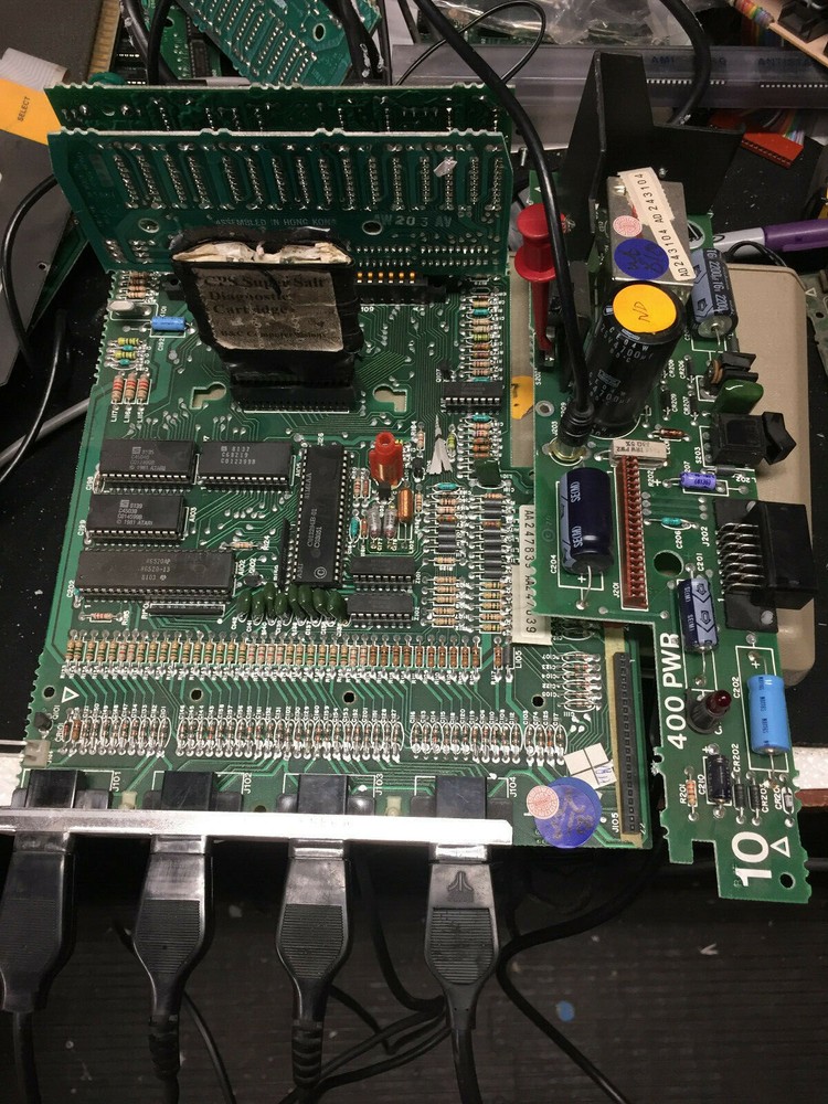 Atari 400 POWER PCB TESTED WORKING