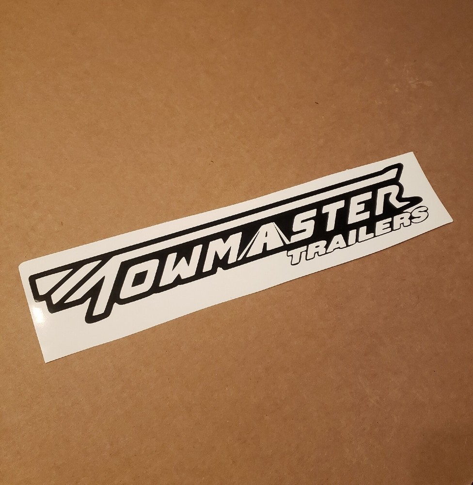 Tow Master TOWMASTER Trailers Replacement TRAILER DECAL Stickers (2) FAST
