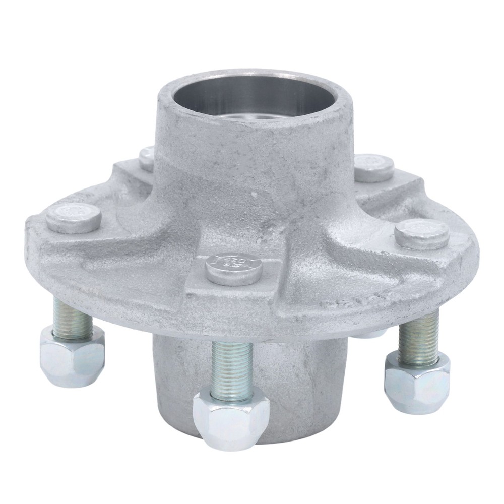 5-Lug 4.5“ Galvanized Trailer Wheel Hub For 2000 lb 1-1/16” Trailer Bearing Kit