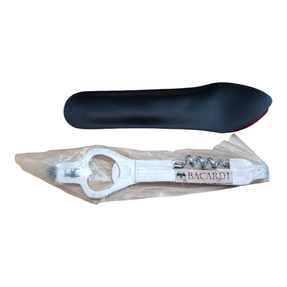 Vintage bacardi can opener cork screw