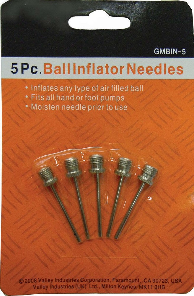 Valley 5 Piece Ball Inflator Needles