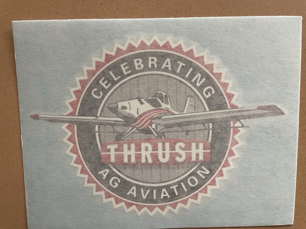 Thrush Aircraft Decal