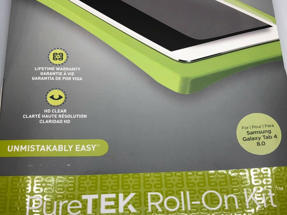 PureGear PureTek Roll-On Kit Screen Protector for Samsung Galaxy Tab 4 (8.0)
