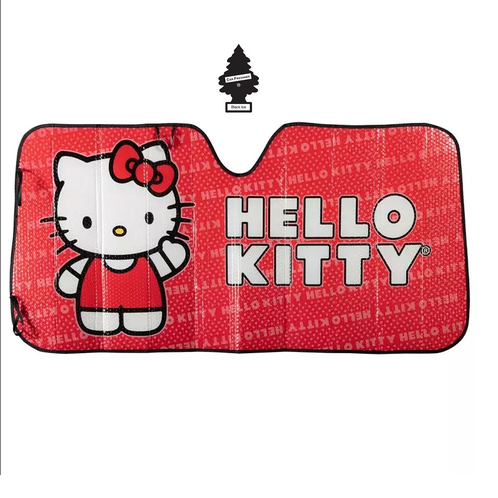 New Hello Kitty Car Window Accessory Windshield Sun Shade Bundle For Chevrolet