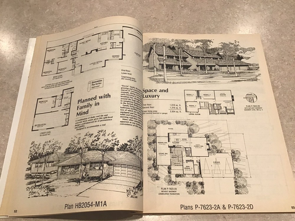Distinguished Home Plans 1987 #169