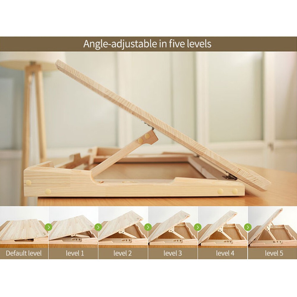 [Upright Tree] Angle-adjustable Side Desk 600 / 800 Pine
