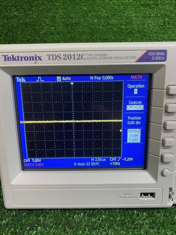 Tektronix TDS2012C 100MHz 2Ch Oscilloscope