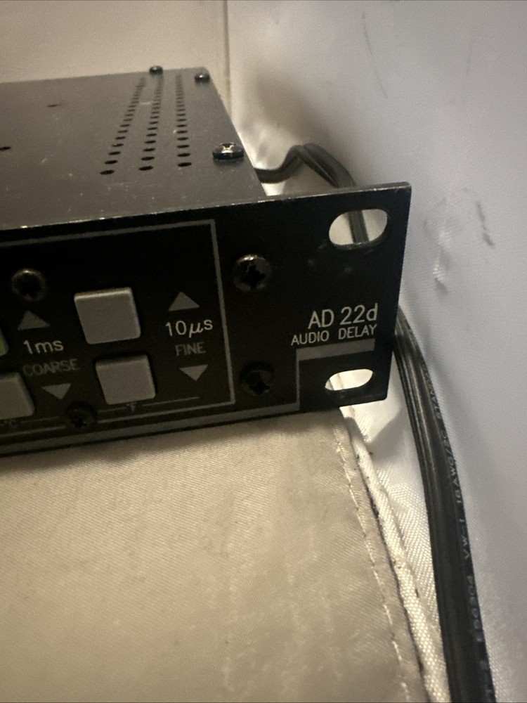 Rane Digital AD 22D Audio Delay includes Power Adapter”PLEASE READ DESCRIPTION”