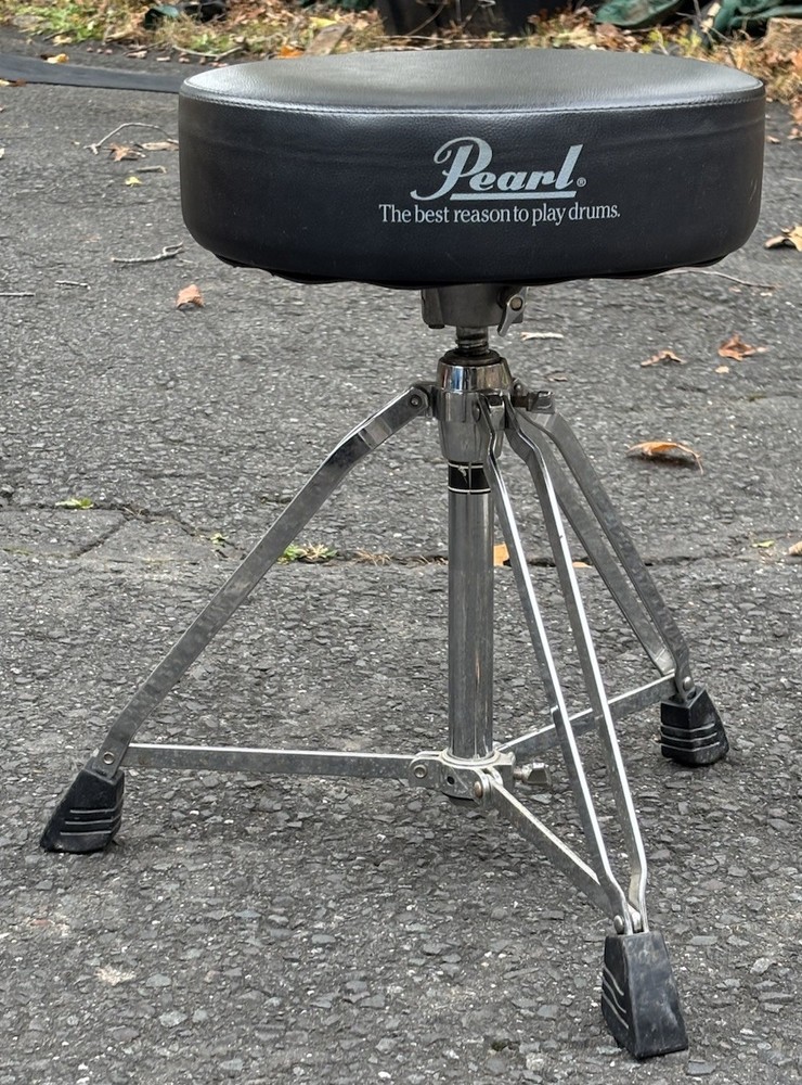 Pearl Spinner Spiral drum throne !