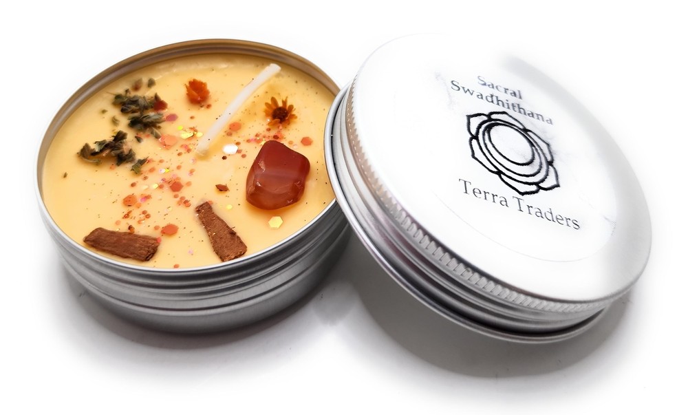 Sacral Swadhithana Chakra Candle