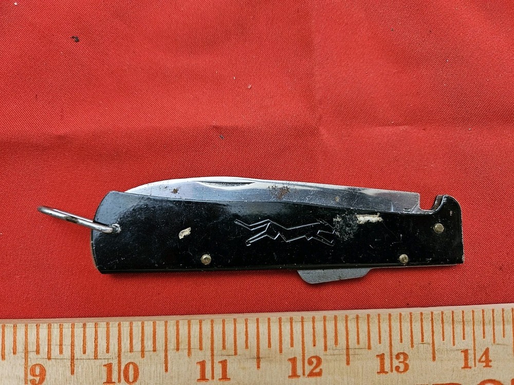 Vtg Japan Lockback Pocket Knife