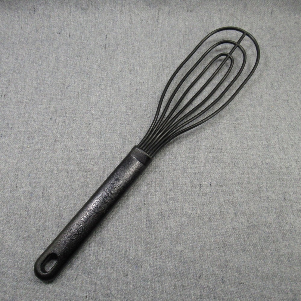 Calphalon Flat Whisk 13-1/4" Black Nylon 400 Degrees
