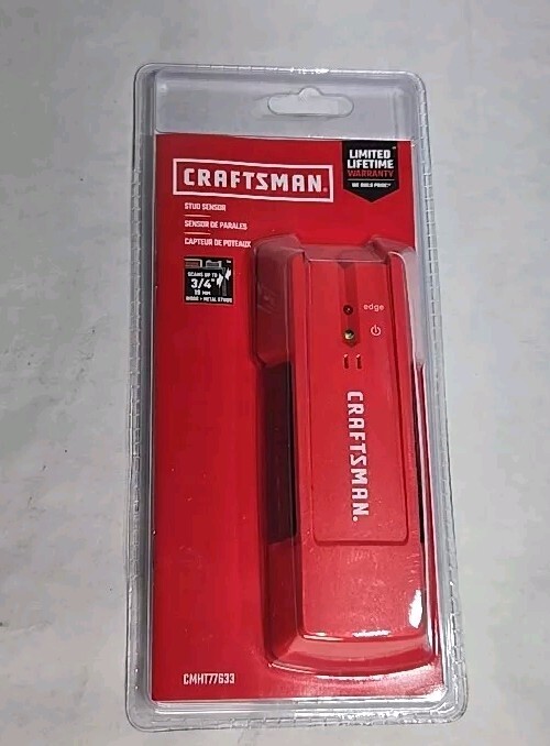 Craftsman Stud Sensor Stud Finder Up to 3/4 Inches Deep (CMHT7633)