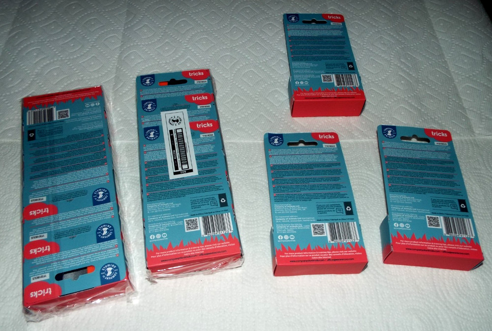 15 NEW COACHI MULTI-CLICKER DOG TRAINING TRICKS DEVICES READ!!!!!