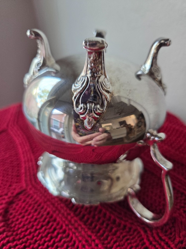 Vintage Wallace Silver Plated Sugar Bowl - Double Handle