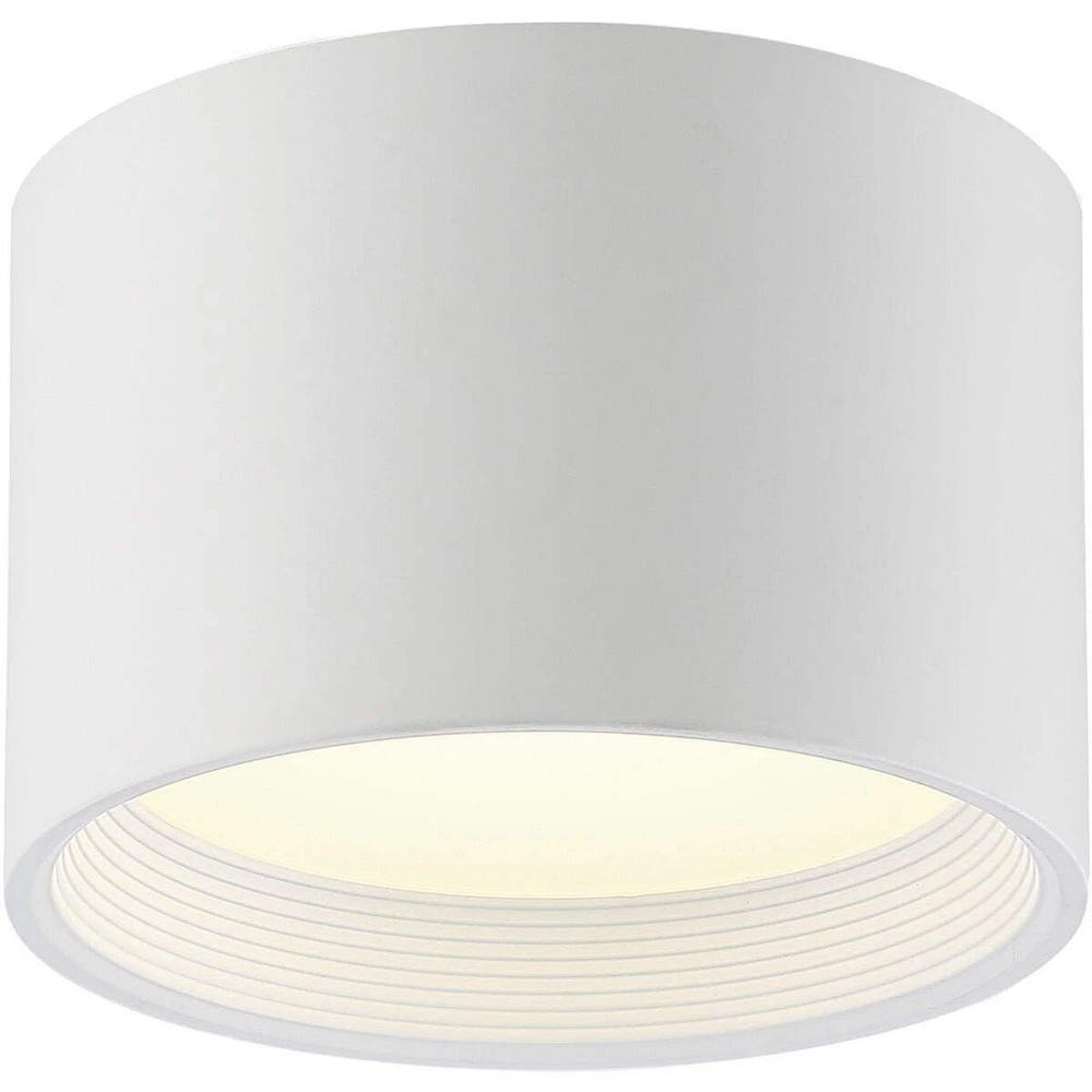 Access Lighting 50007LEDD Reel 8" Wide LED Flush Mount Ceiling Fixture, White