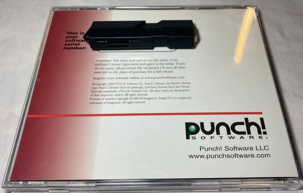 Ultimate Deck & Landscape PC CD-ROM Software 2000 Like New Condition