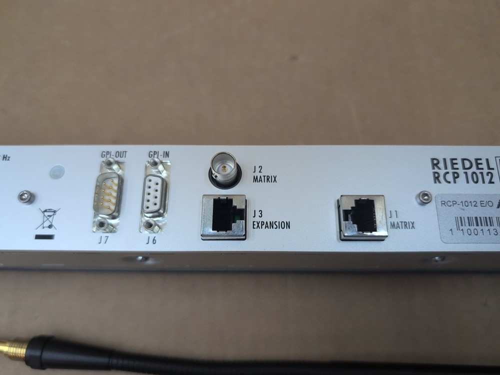 RIEDEL ARTIST RCP1012E INTERCOM PANEL WITH MICROPHONE