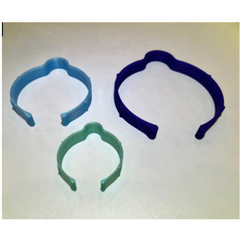 Vinyl Roll Clip 3d Printed ( get all 3 sizes )