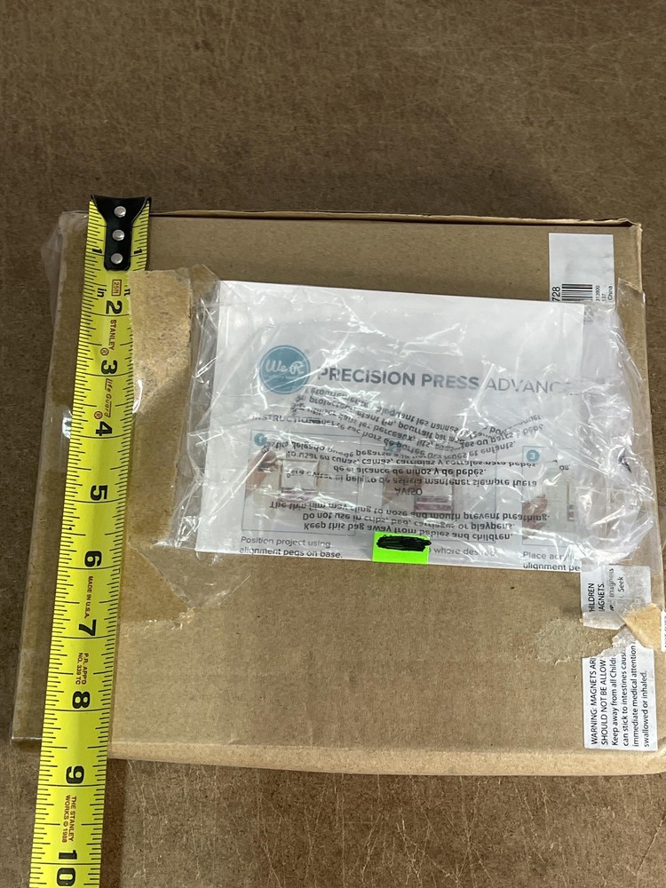 We R Memory Keepers Precision Press Advanced Stamping Tool Scrapbooking Crafts