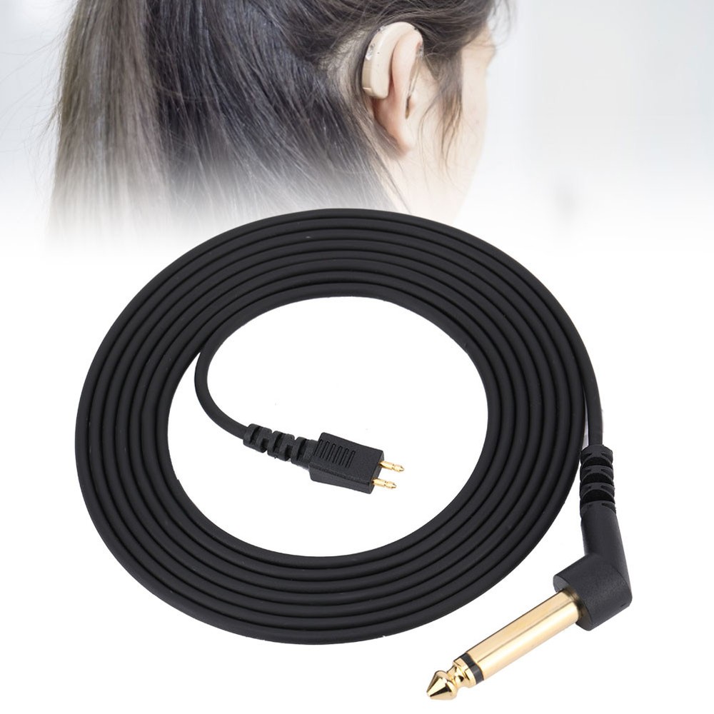 Audiometer Bone Conduction Headset Cable Headphone Wire