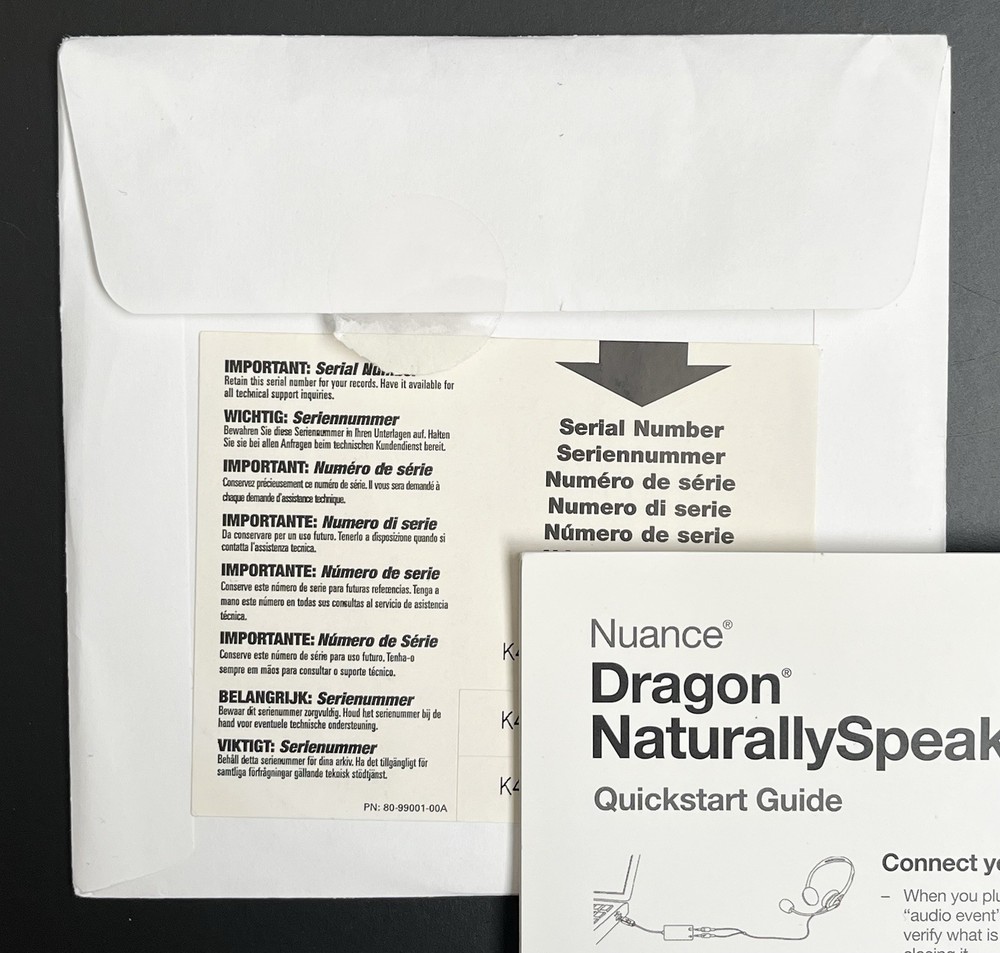 Nuance Dragon NaturallySpeaking Home 13 Speech Recognition Software *OPEN BOX*