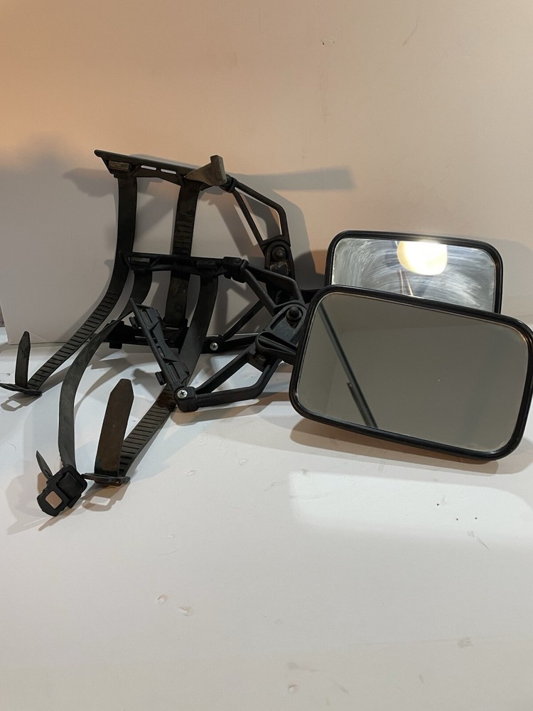 Adjustable Trailer Tow Mirror Extension Strap Universal Car Blind Spot Pair