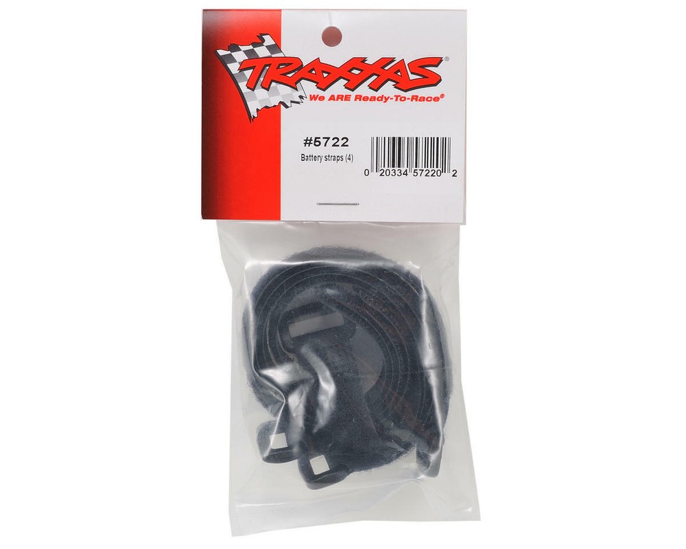 Traxxas Battery Strap Set (4) [TRA5722]