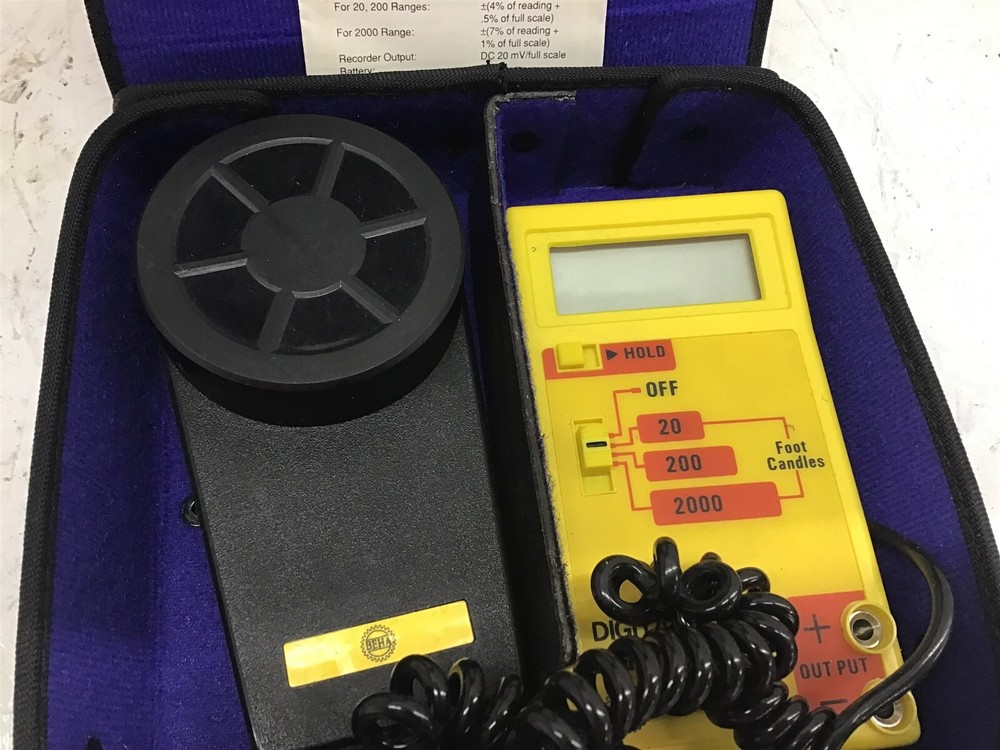 Greenlee 93-1065 BEHA Light Meter