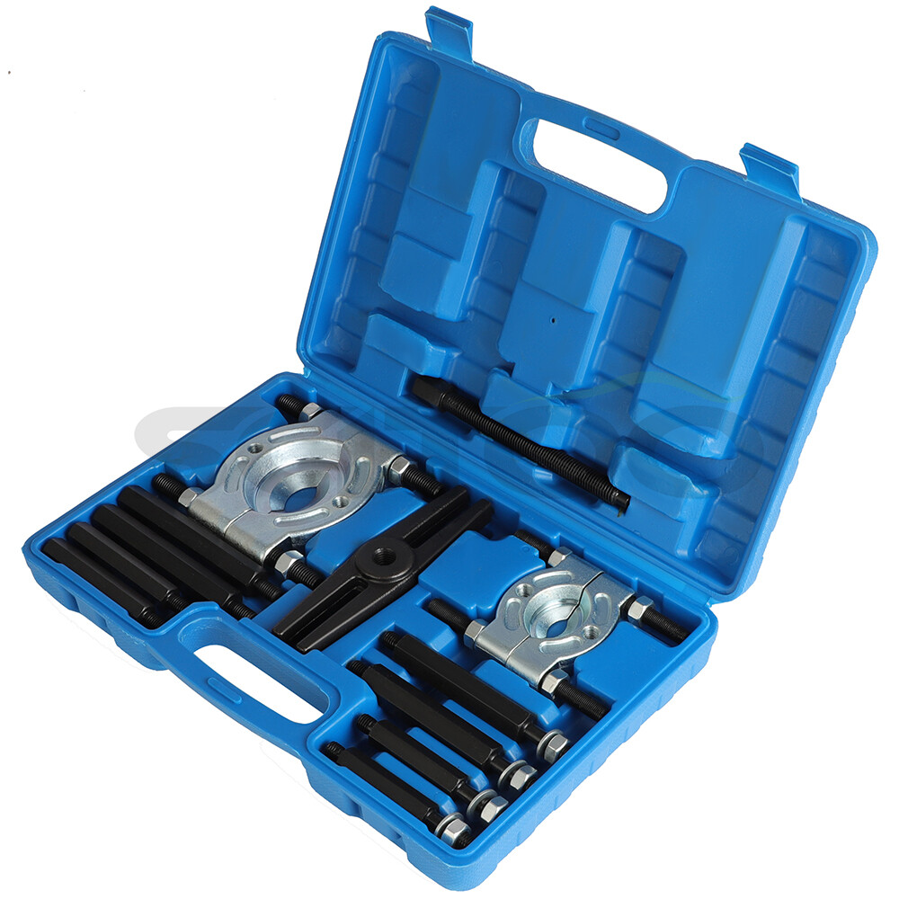 12pcs Bearing Separator Set 5-Ton Capacity with Gear Puller Fly Wheel Separator