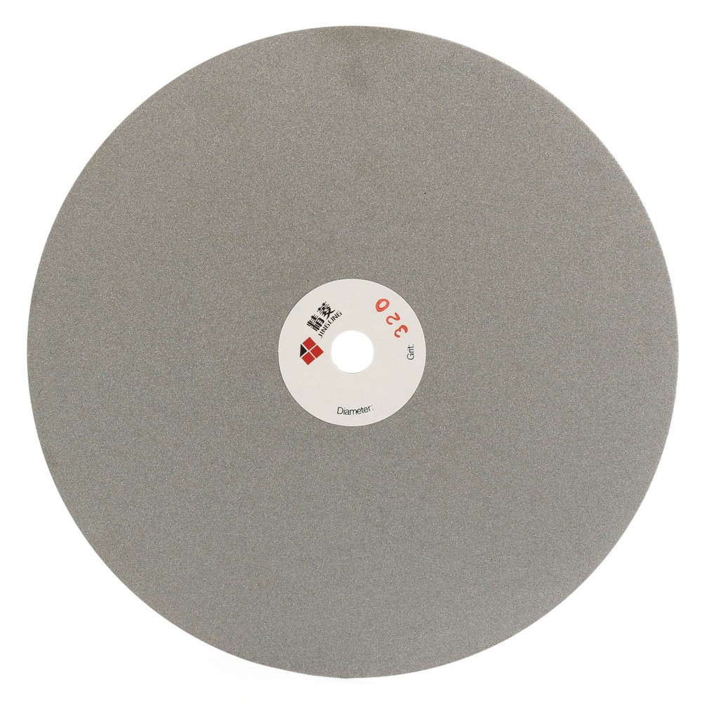 8'' inch Diamond Flat Lap Disk Grinding Disc 320Grit Coated Wheel Lapidary Tools