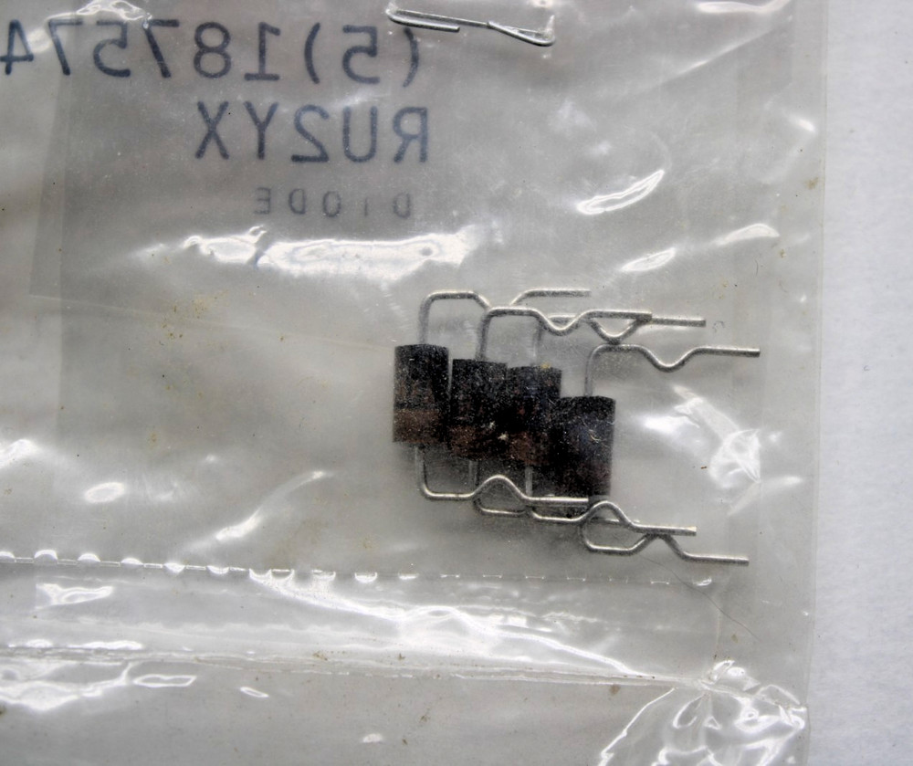 RCA VCR Replacement Part Diode No. 187574 (4 pcs)