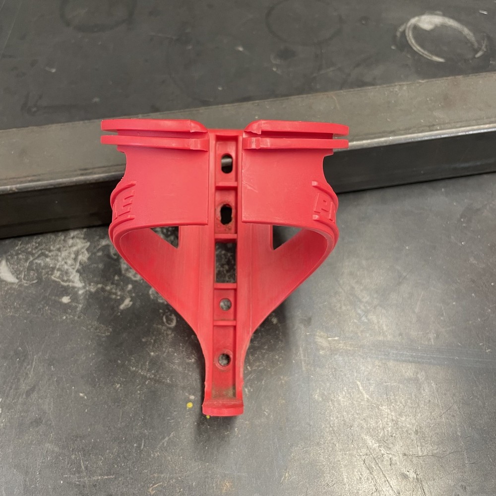 Vintage Red Profile Bottle Cage - Used