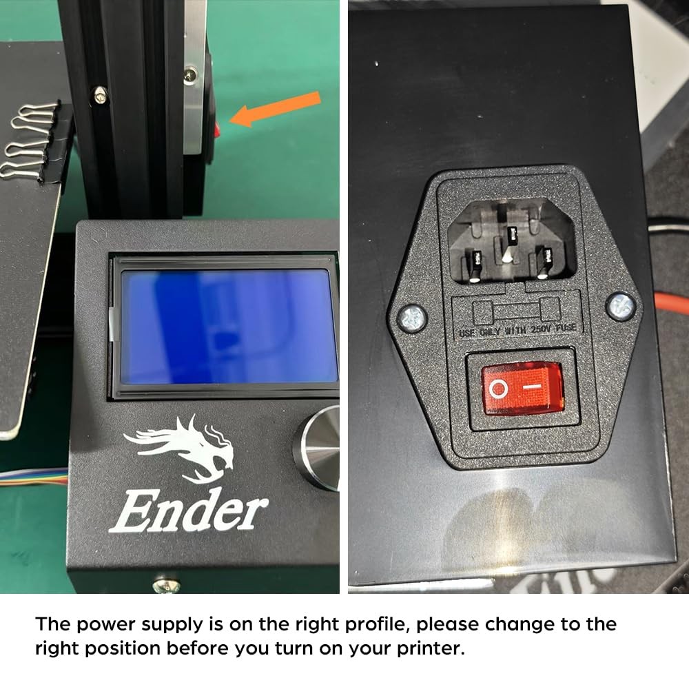 Creality Ender 3 3D Printer Fully Open Source with Resume Printing Function