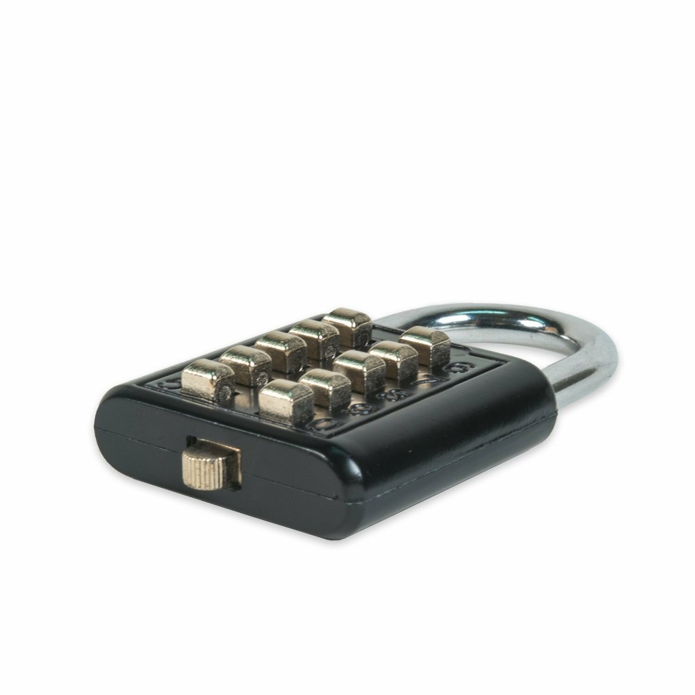 FJM Security Combination Padlock-Small Push Button for Luggage, Box, Diary New