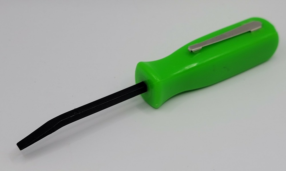 🟢🛠️ Green Pocket Prybar Set - 4 Essential Tools for Automotive Technicians! 🔧