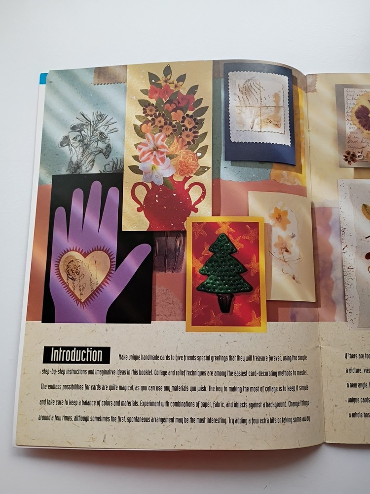 Glorious Greetings Collage & Relief Card Making Techniques Book Kate Twelvetrees