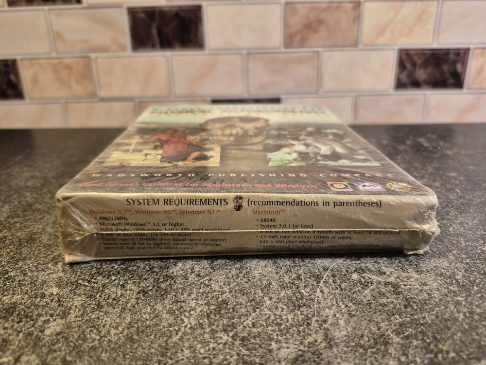 Virtual Laboratories For Physical Anthropology 1998 Windows/Mac PC Cdrom New HTF