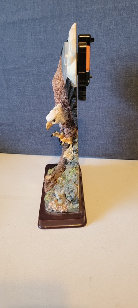 Precious Collection Eagle Clock