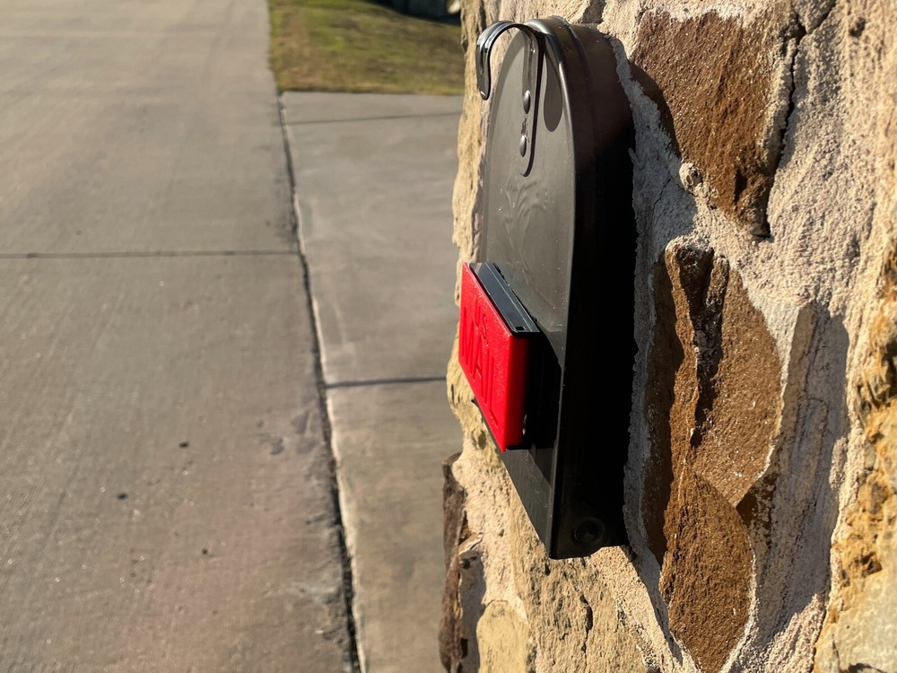 US Mailbox Red Flag Solution Universal Front Mount Mail Replacement Outgoing