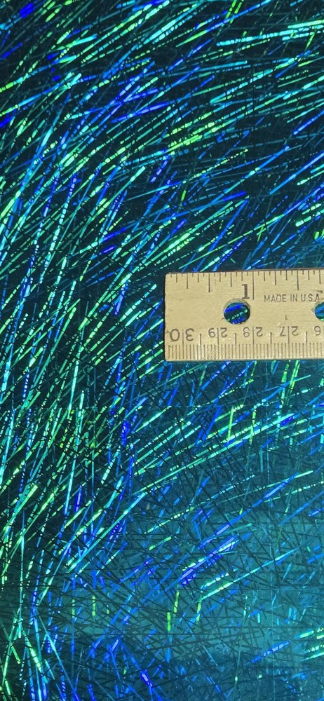 Holographic Teal Light Ray Sign Plotter Cutter Vinyl Roll