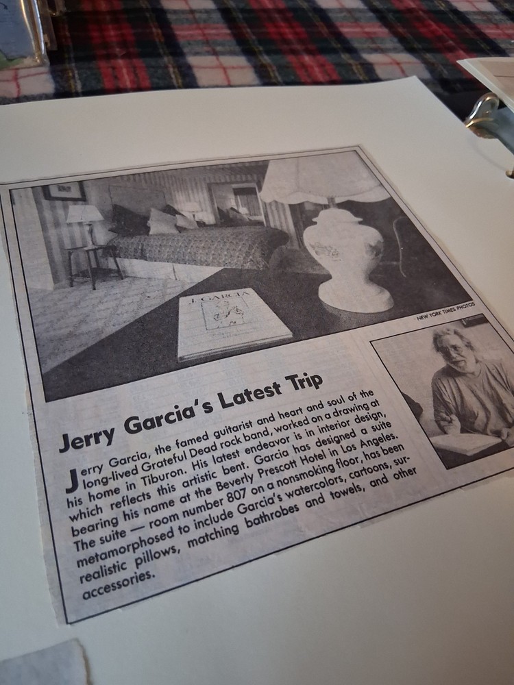 Official Grateful Dead Scrapbook Album