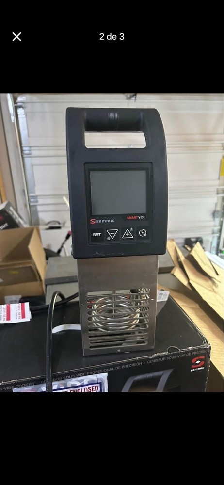 Sammic SmartVide Immersion Circulator Heated Temperature Control for Laboratory