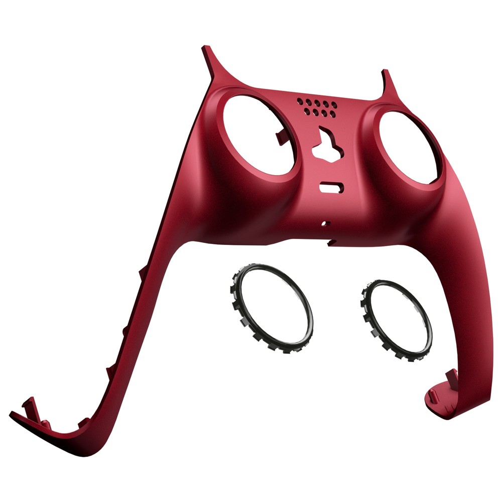 DIY Replacement Cover With Accent Rings Decorative Trim Shell For PS5 Controller