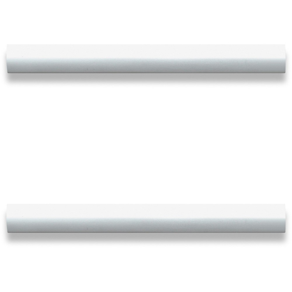 Lorell LLR34346 Drawer Pulls 4" Width Silver
